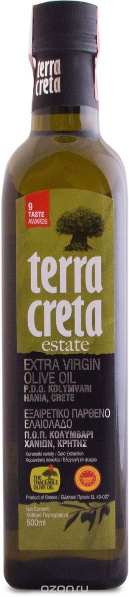 Terra Creta Extra Virgin PDO Kolymvari Chania Crete  , 500 