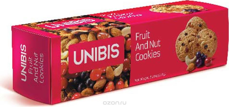 Unibis Fruit & Nut Cookies   - , 150 