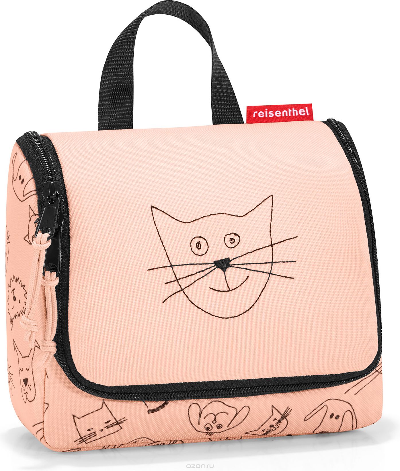 Reisenthel   Toiletbag S Cats And Dogs Rose
