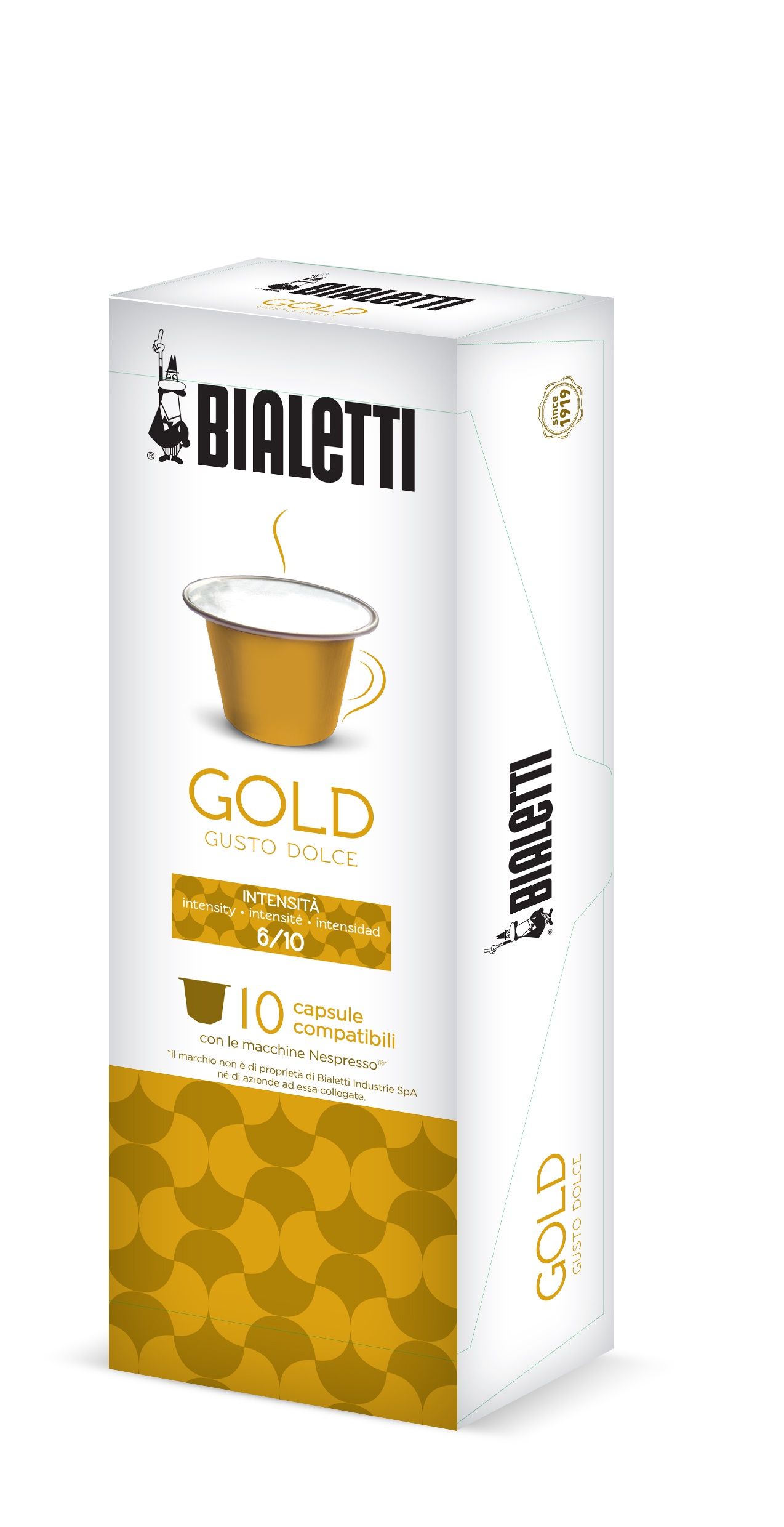  Bialetti GOLD,    Nespresso () 10
