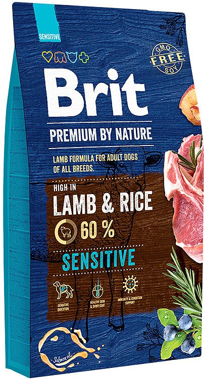   Brit Premium By Nature Sensitive Lamb,     , 8 